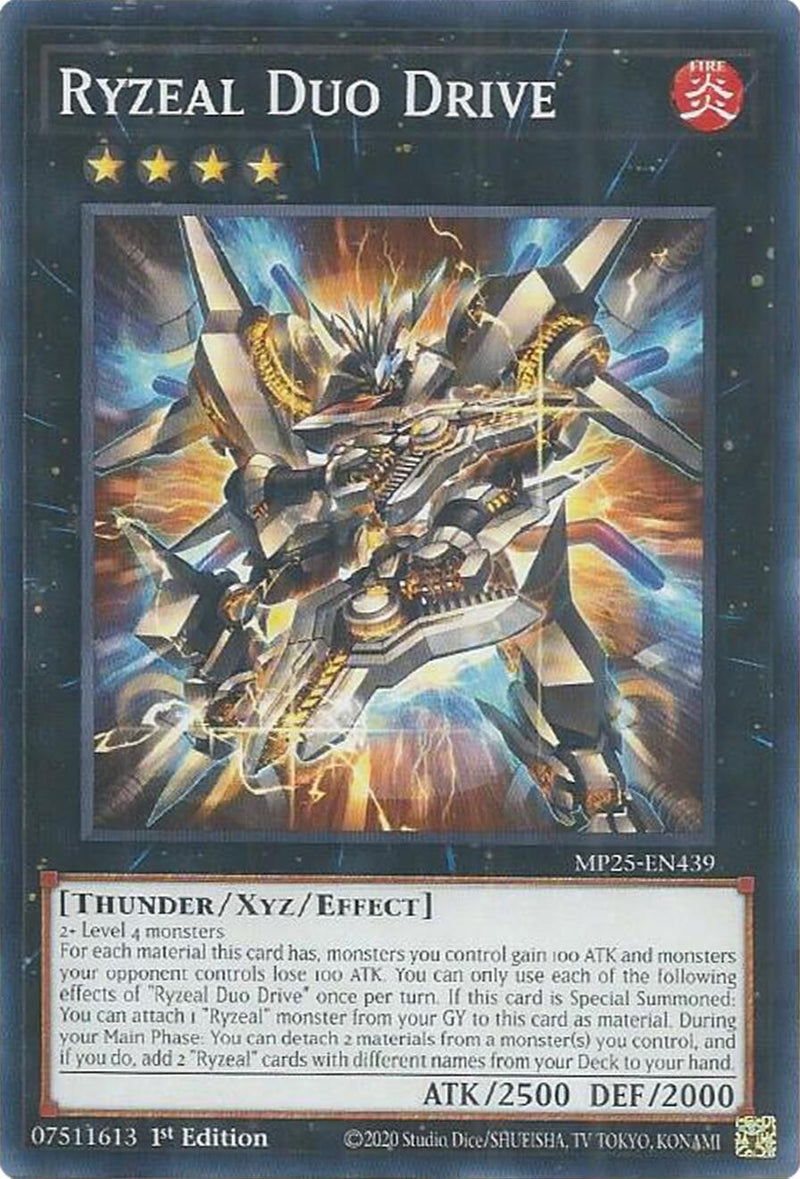 Image for Ryzeal Duo Drive (MP25-EN439) (2025 Mega-Pack) - YuGiOh