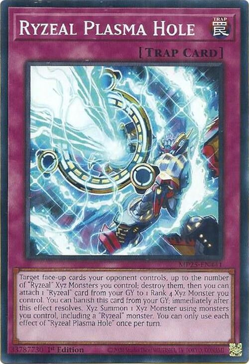 Image for Ryzeal Plasma Hole (MP25-EN441) (2025 Mega-Pack) - YuGiOh