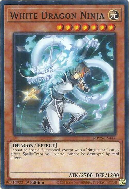 Image for White Dragon Ninja (MP25-EN444) (2025 Mega-Pack) - YuGiOh