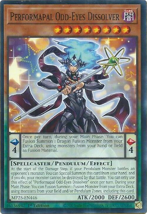 Image for Performapal Odd-Eyes Dissolver (MP25-EN446) (2025 Mega-Pack) - YuGiOh