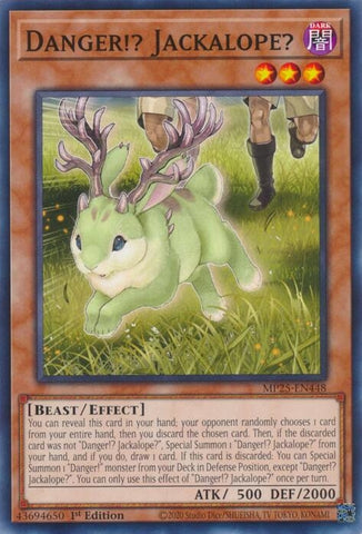 Image for Danger!? Jackalope? (MP25-EN448) (2025 Mega-Pack) - YuGiOh