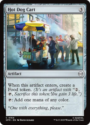 Image for Hot Dog Cart (164) (Marvel's Spider-Man) - Magic: The Gathering