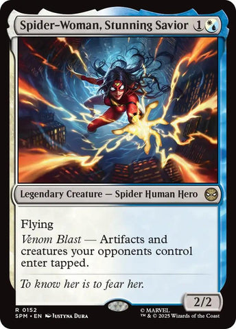 Image for Spider-Woman, Stunning Savior (152) (Marvel's Spider-Man) - Magic: The Gathering