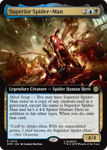 Image for Superior Spider-Man (Extended Art) (275) (Marvel's Spider-Man) - Magic: The Gathering