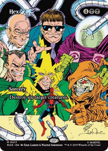 Image for Hex (Borderless) (17) (Marvel Eternal-Legal) - Magic: The Gathering