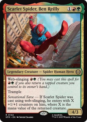 Image for Scarlet Spider, Ben Reilly (142) (Marvel's Spider-Man) - Magic: The Gathering