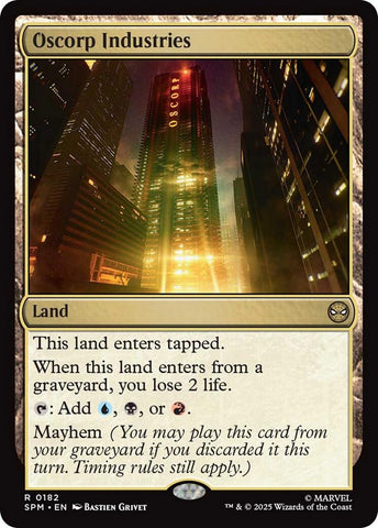 Image for Oscorp Industries (182) (Marvel's Spider-Man) - Magic: The Gathering