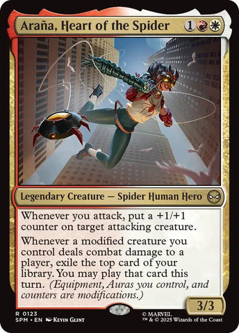 Image for Arana, Heart of the Spider (123) (Marvel's Spider-Man) - Magic: The Gathering