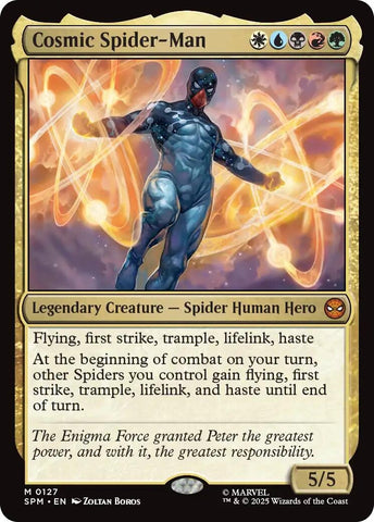 Image for Cosmic Spider-Man (127) (Marvel's Spider-Man) - Magic: The Gathering