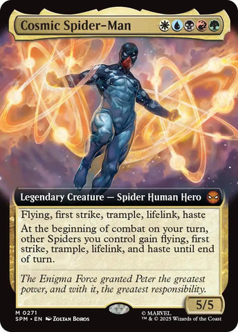 Image for Cosmic Spider-Man (Extended Art) (271) (Marvel's Spider-Man) - Magic: The Gathering