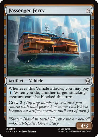 Image for Passenger Ferry (170) (Marvel's Spider-Man) - Magic: The Gathering