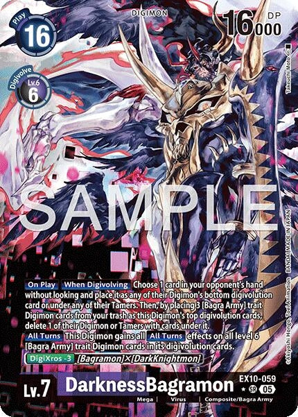 Image for DarknessBagramon (Alternate Art) (EX10-059 SR) - Digimon Card Game
