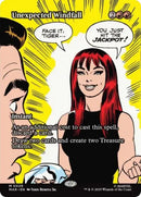 Image for Unexpected Windfall (Borderless) (29) (Marvel Eternal-Legal) - Magic: The Gathering