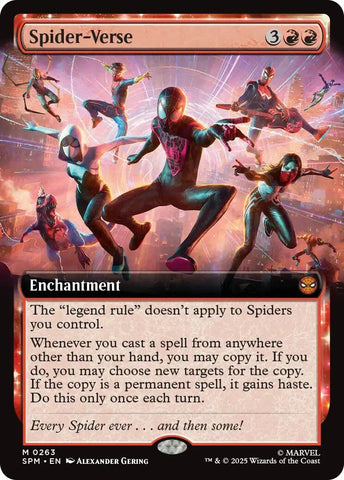 Image for Spider-Verse (Extended Art) (263) (Marvel's Spider-Man) - Magic: The Gathering