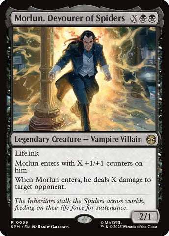Image for Morlun, Devourer of Spiders (59) (Marvel's Spider-Man) - Magic: The Gathering