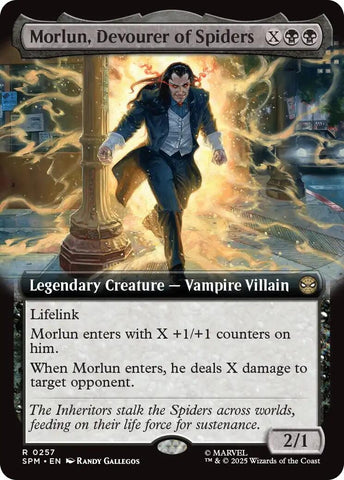 Image for Morlun, Devourer of Spiders (Extended Art) (257) (Marvel's Spider-Man) - Magic: The Gathering