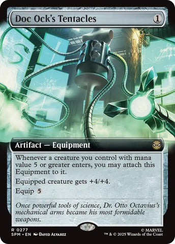 Image for Doc Ock's Tentacles (Extended Art) (277) (Marvel's Spider-Man) - Magic: The Gathering
