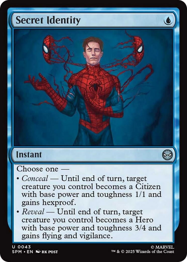 Image for Secret Identity (43) (Marvel's Spider-Man) - Magic: The Gathering
