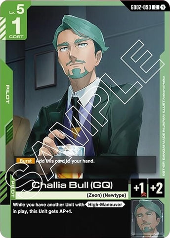 Image for Challia Bull (GQ) (GD02-090) (Dual Impact) - Gundam Card Game