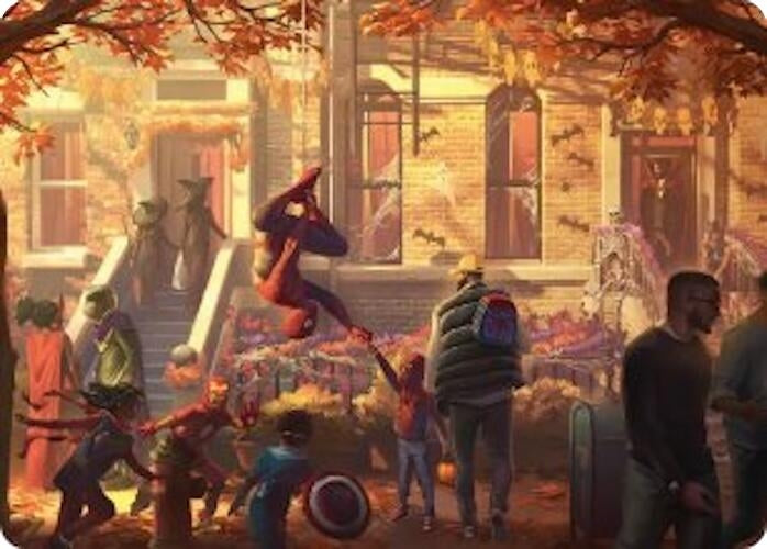 Friendly Neighborhood Art Card (2) (Art Series: Marvel's Spider-Man)