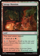Image for Savage Mansion (183) (Marvel's Spider-Man) - Magic: The Gathering