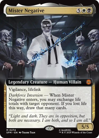 Image for Mister Negative (Extended Art) (274) (Marvel's Spider-Man) - Magic: The Gathering