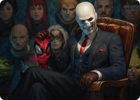 Image for Chameleon, Master of Disguise Art Card (5) (Art Series: Marvel's Spider-Man) - Magic: The Gathering