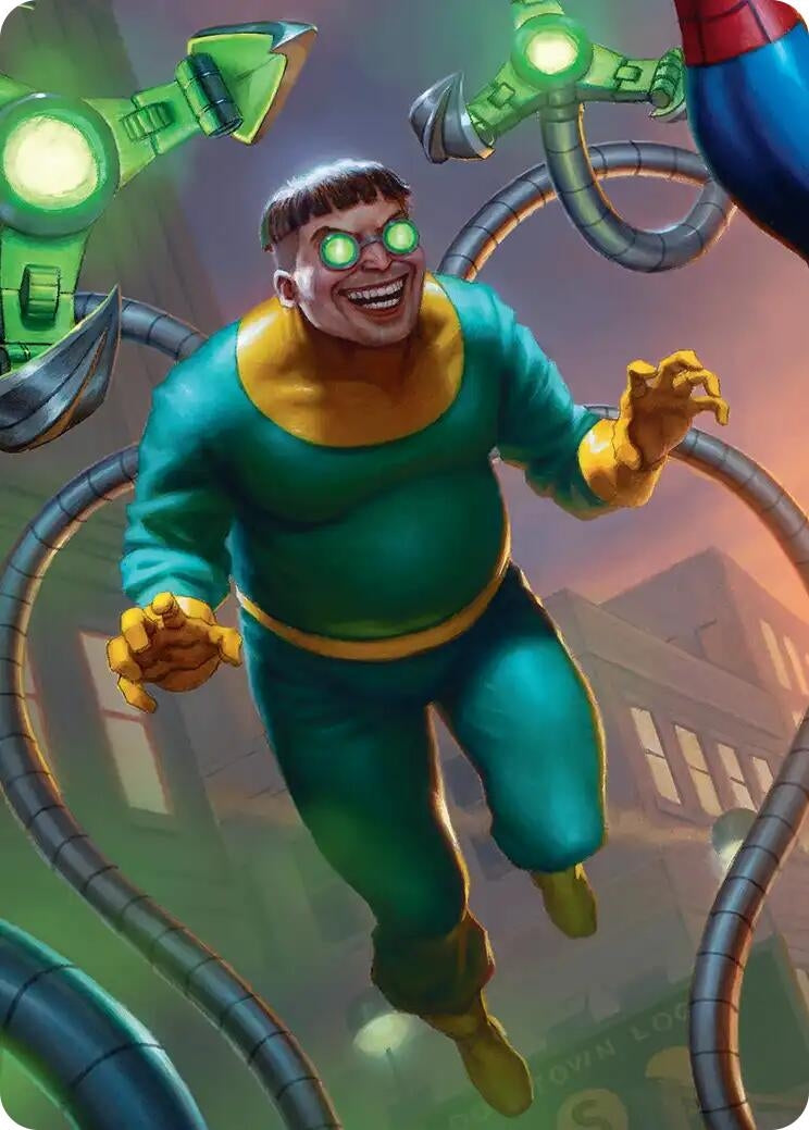 Image for Doc Ock, Evil Inventor Art Card (Art Series: Marvel's Spider-Man) - Magic: The Gathering