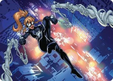 Image for Arana, Heart of the Spider Art Card (37) (Art Series: Marvel's Spider-Man) - Magic: The Gathering