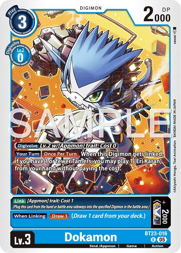 Image for Dokamon (BT23-016 R) - Digimon Card Game