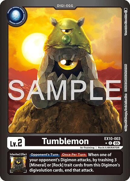 Image for Tumblemon (Limited Foil) (EX10-003 C) - Digimon Card Game