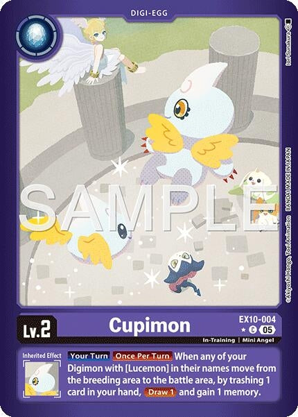 Image for Cupimon (Limited Foil) (EX10-004 C) - Digimon Card Game