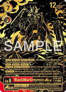 Image for BlackWarGreymon ACE (Rare Pull) (EX10-010 SR) - Digimon Card Game