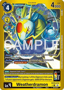 Image for Weatherdramon (Limited Foil) (EX10-014 C) - Digimon Card Game