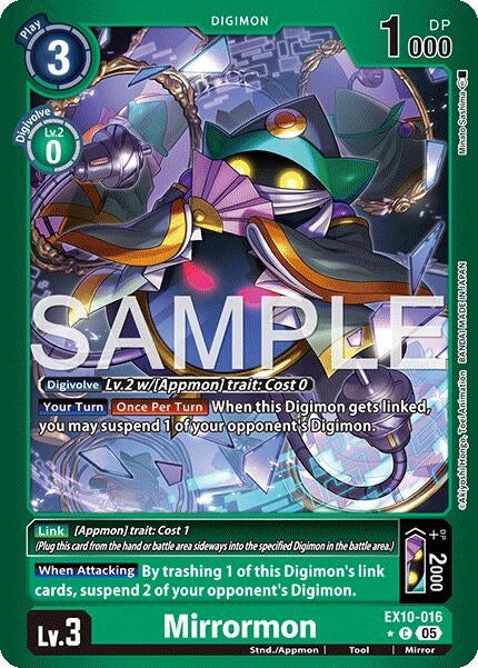 Image for Mirrormon (Limited Foil) (EX10-016 C) - Digimon Card Game