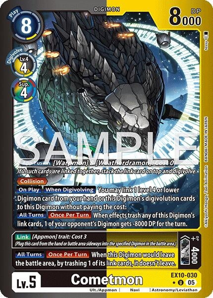 Image for Cometmon (Limited Foil) (EX10-030 U) - Digimon Card Game