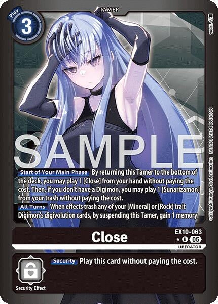 Image for Close (Limited Foil) (EX10-063 U) - Digimon Card Game