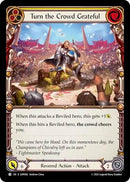 Image for Turn the Crowd Grateful (Yellow) (SUP050) - Flesh and Blood TCG