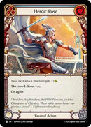 Image for Heroic Pose (Blue) (SUP059) - Flesh and Blood TCG