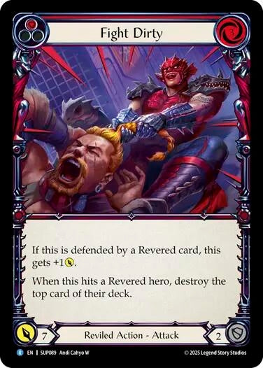 Image for Fight Dirty (SUP089) - Flesh and Blood TCG