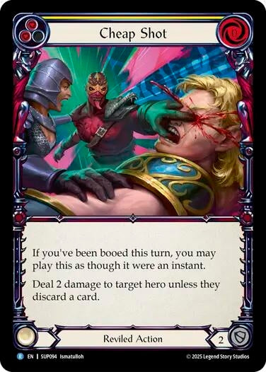 Image for Cheap Shot (SUP094) - Flesh and Blood TCG