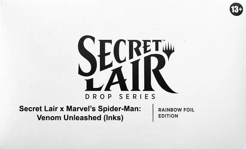 Image for Secret Lair Drop: Secret Lair x Marvel's Spider-Man: Venom Unleashed (Inks) - Rainbow Foil Edition - Magic: The Gathering