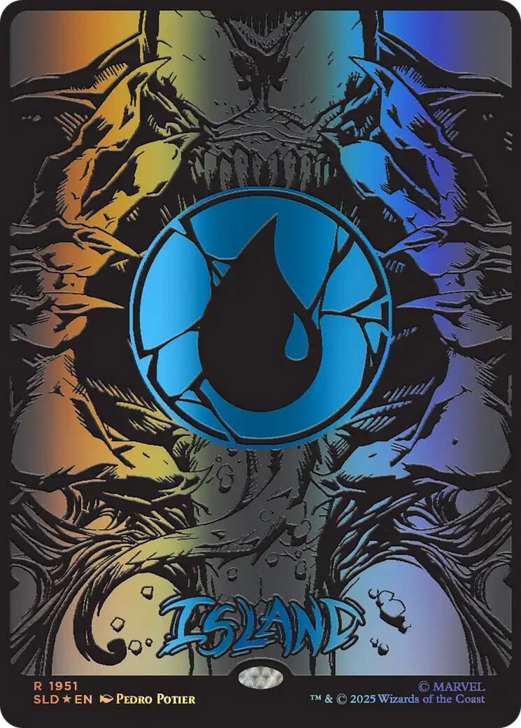 Image for Island (1951) (Raised Foil) (1951) (Secret Lair Drop Series) - Magic: The Gathering