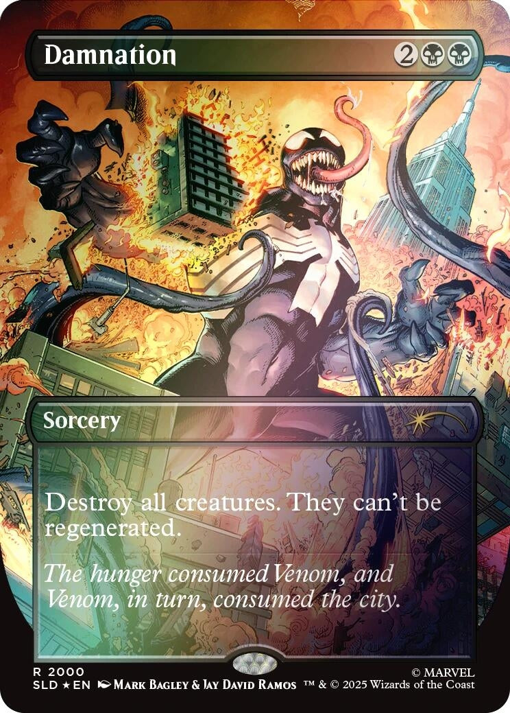 Image for Damnation (2000) (Rainbow Foil) (2000) (Secret Lair Drop Series) - Magic: The Gathering