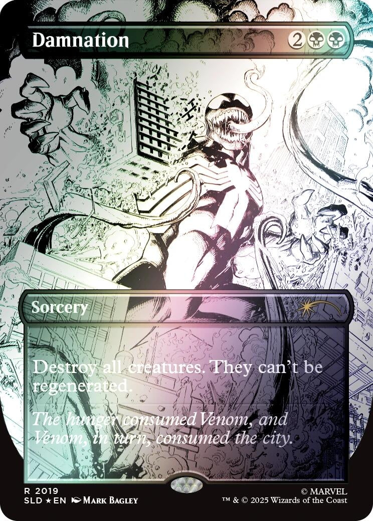 Image for Damnation (2019) (Rainbow Foil) (2019) (Secret Lair Drop Series) - Magic: The Gathering