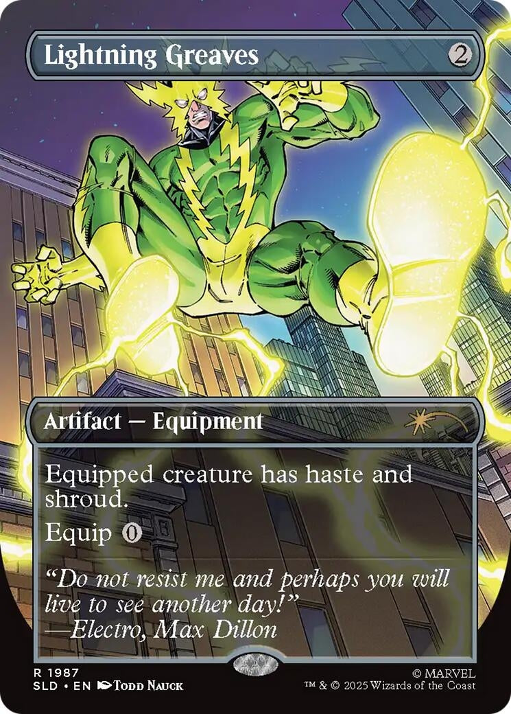 Image for Lightning Greaves (1987) (1987) (Secret Lair Drop Series) - Magic: The Gathering