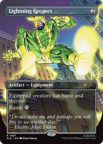 Image for Lightning Greaves (1987) (1987) (Secret Lair Drop Series) - Magic: The Gathering