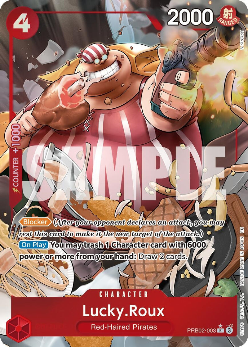 Image for Lucky.Roux (Alternate Art) (PRB02-003) (Premium Booster -The Best- Vol. 2) - One Piece Card Game