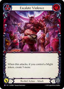 Image for Escalate Violence (SUP084) - Flesh and Blood TCG