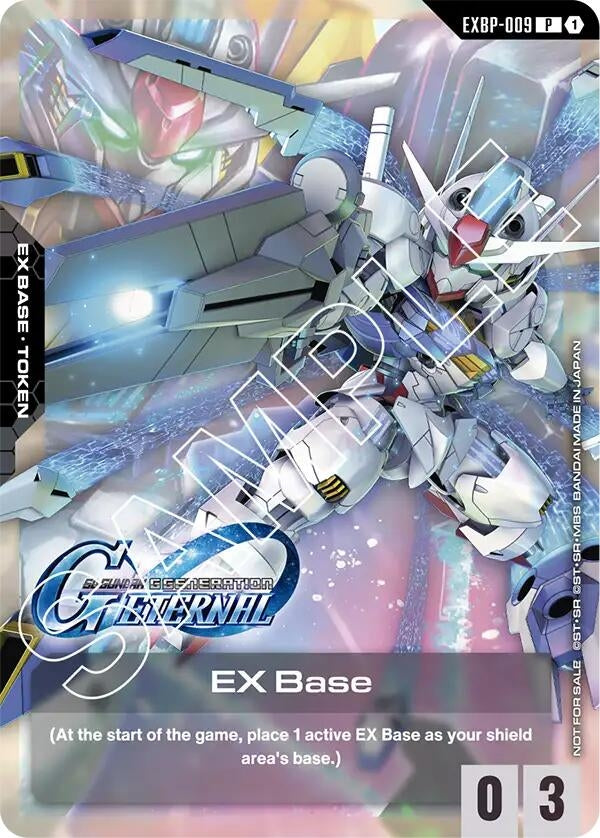 Image for EX Base (EXBP-009) (G Generation Eternal Collaboration Pack) (EXBP-009) (Promotional EX Base Tokens) - Gundam Card Game